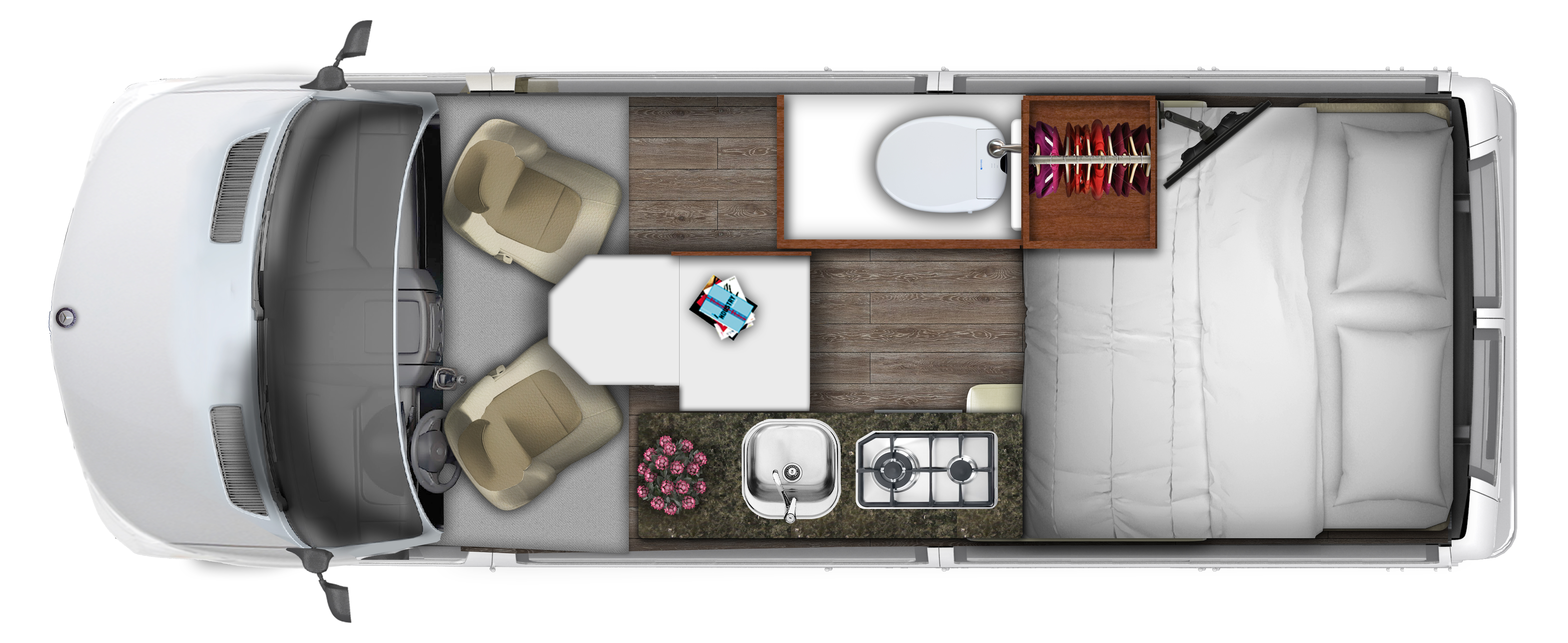 2018 RoadTrek Agile SS Floor Plan