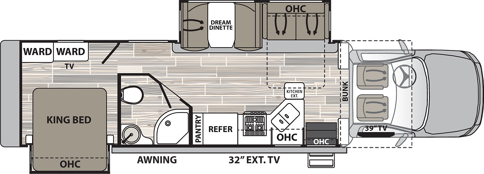 2021 Dynamax Isata 5 36DS Floor Plan