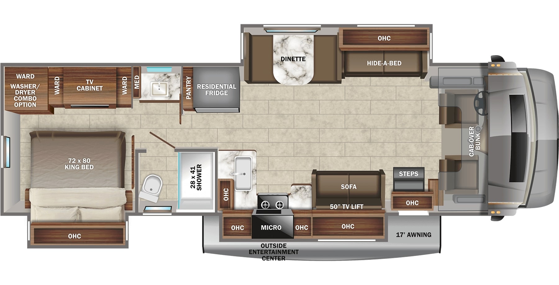 2022 Jayco Seneca 37TS Floor Plan