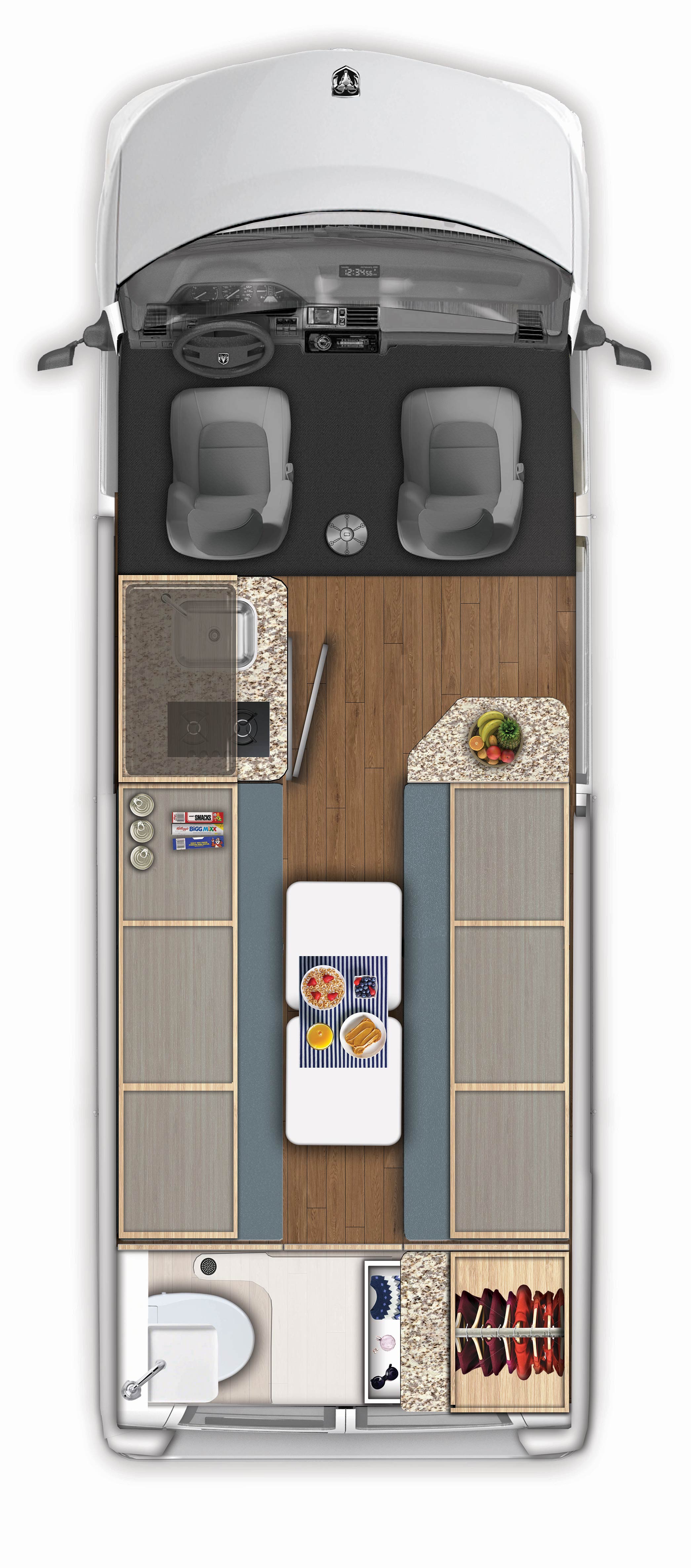 2018 Carado Banff Floor Plan