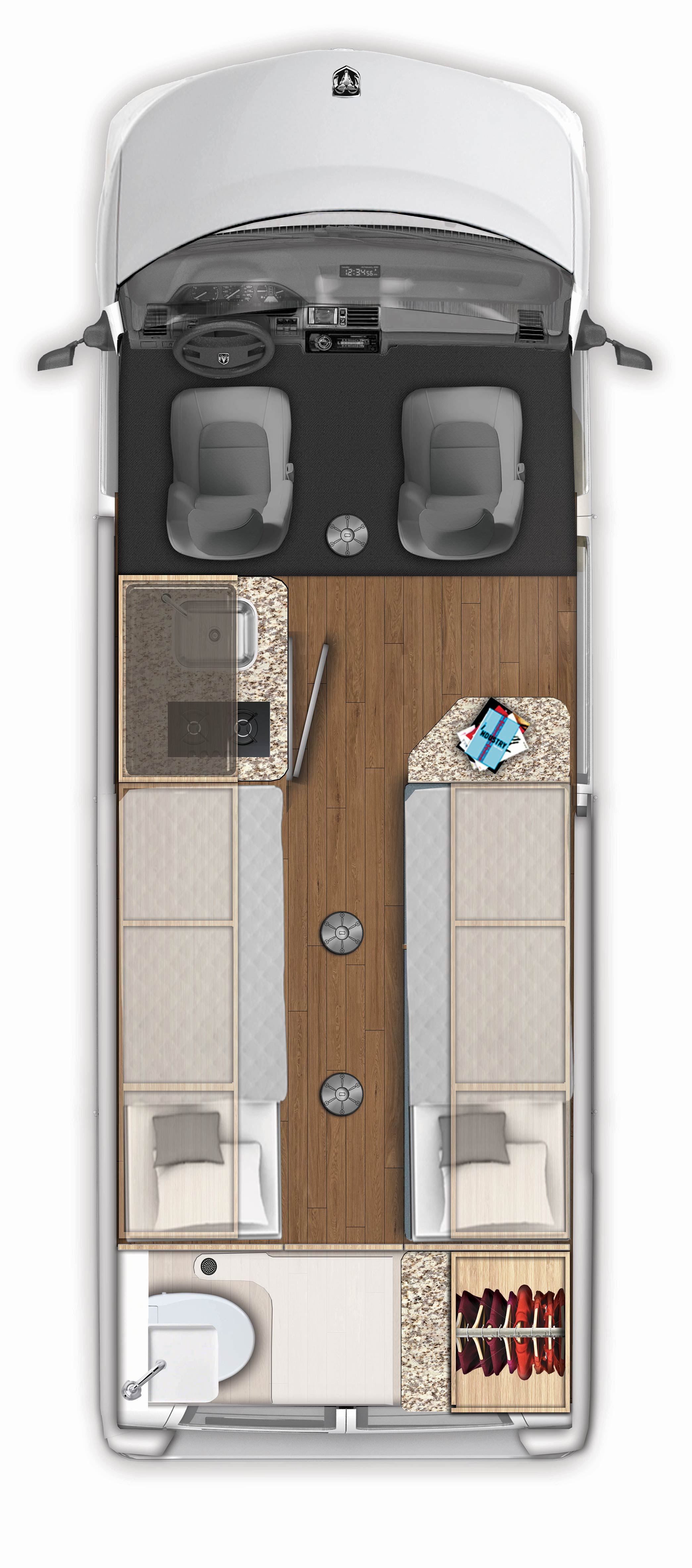 2018 Carado Banff Floor Plan